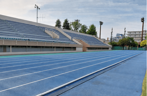 川口市青木町公園総合運動場 陸上競技場